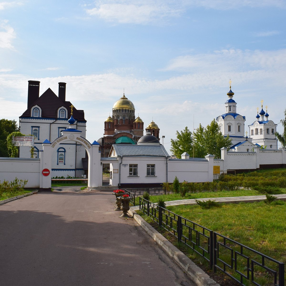 Орловский монастырь. Троице-Сергиев Варницкий монастырь. Бор Нижегородская область. Бор центр города.