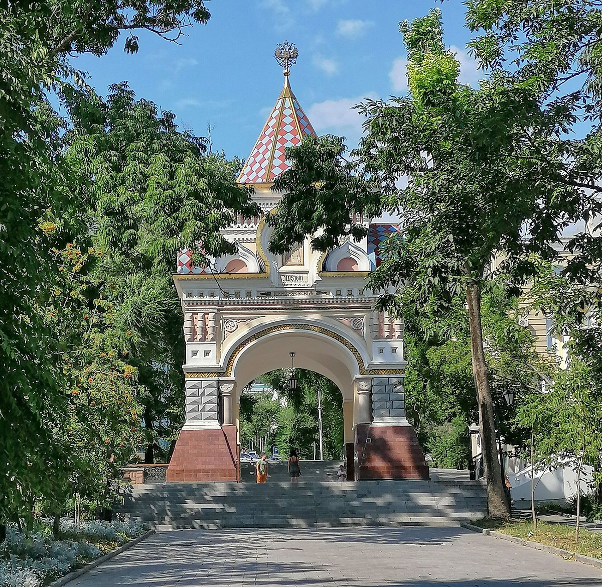 Адмиральский сквер во владивостоке фото