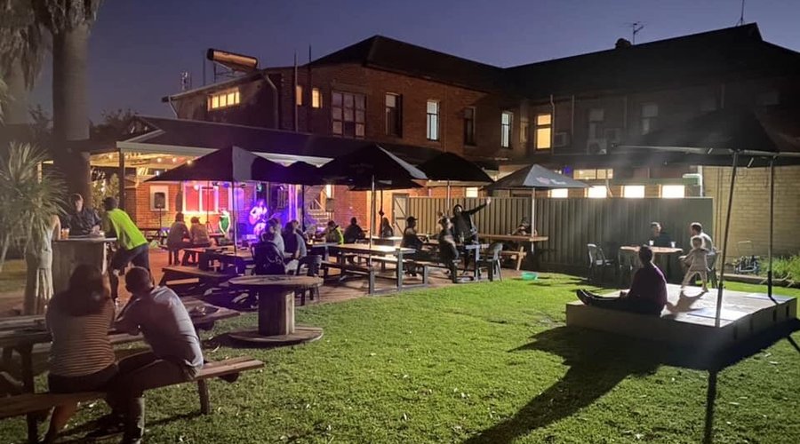 Outdoor Beer Garden 