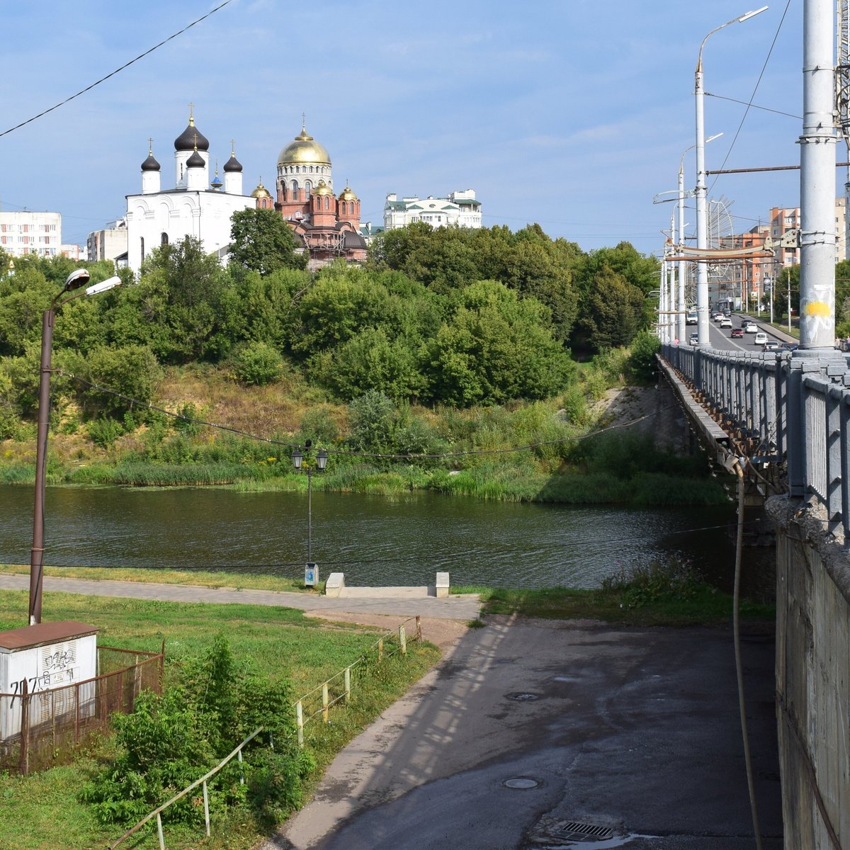 подвесной мост орел