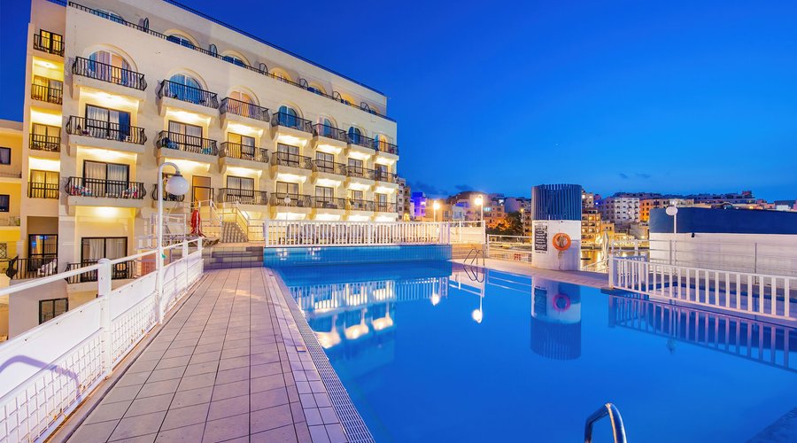 Hotel overlooking Pool Deck 