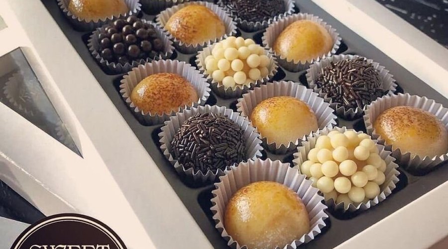 15 delicious brigadeiros! :P Ideal for gifts or just for yourself! ;-)