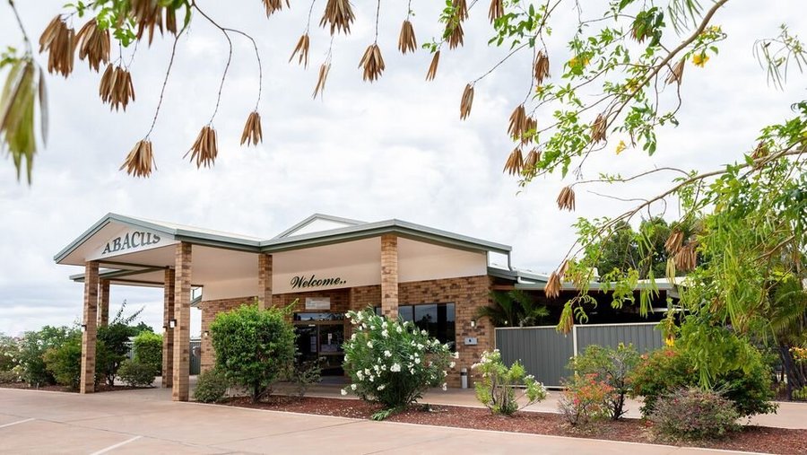 Welcome to the Abacus Motel, the oasis in the outback