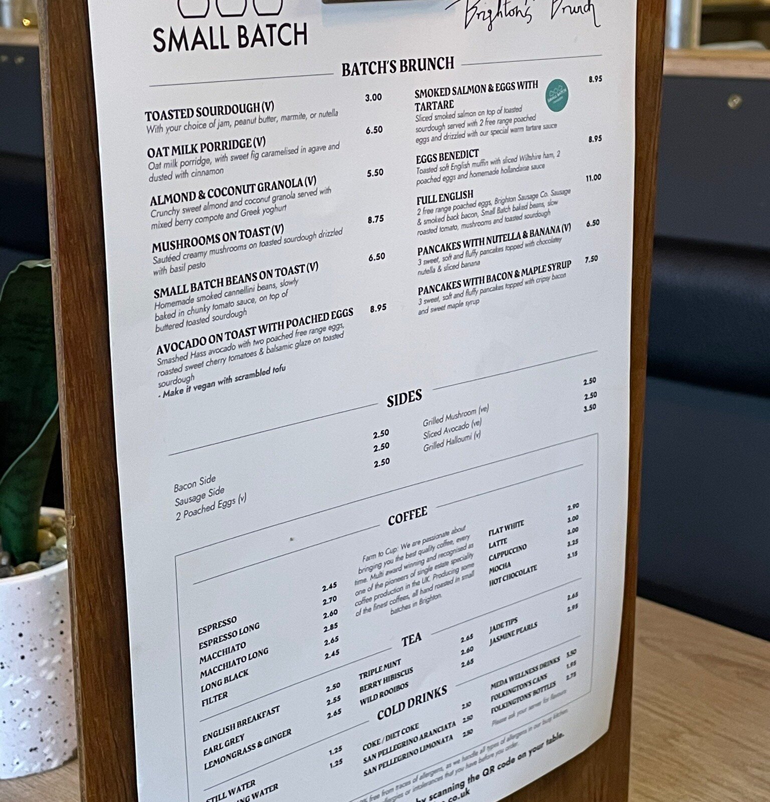 SMALL BATCH COFFEE COMPANY, Hove - Restaurant Reviews, Photos & Phone Number - Tripadvisor