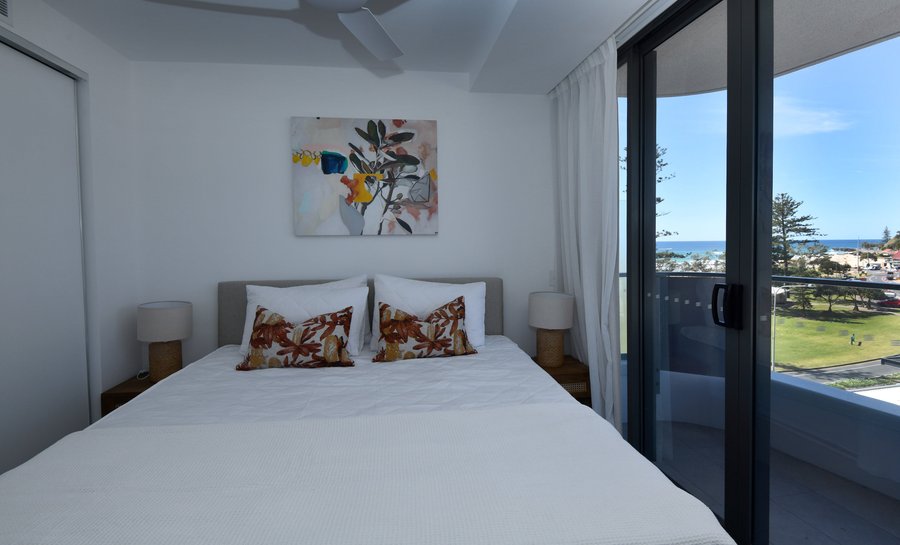 Bedroom - Boutique Oceanview Apartment