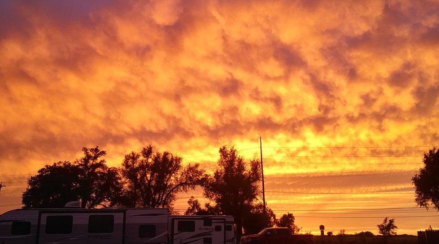 Sunset at RV Park