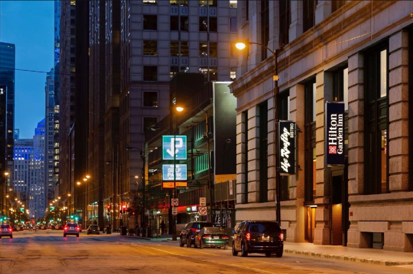 hilton hotel in chicago loop