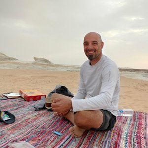 White desert Egypt