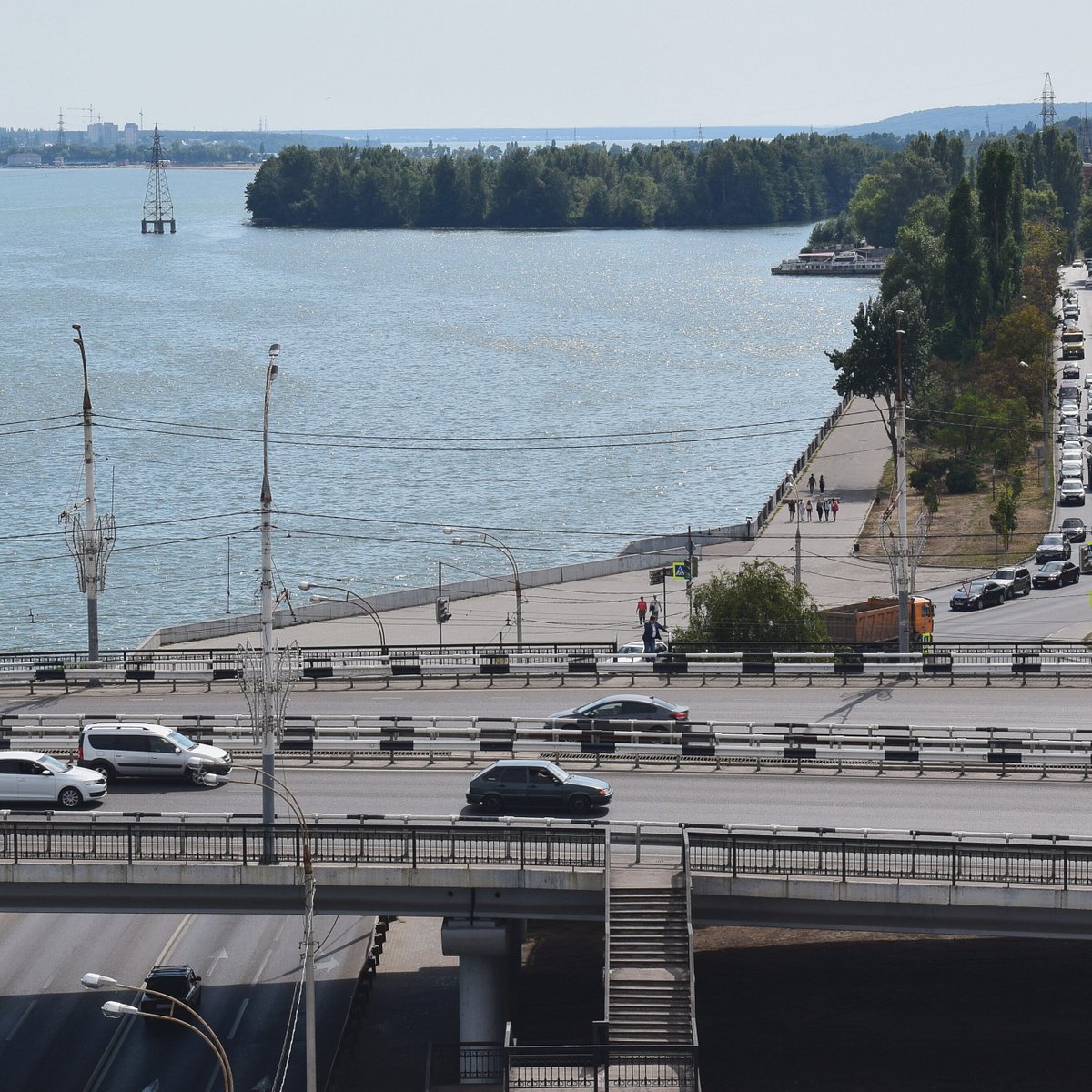 дамба чернавского моста фото