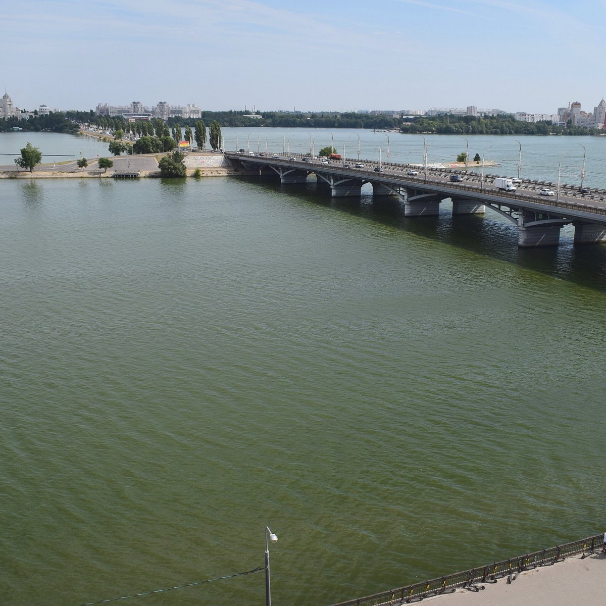 дамба в воронеже чернавского моста