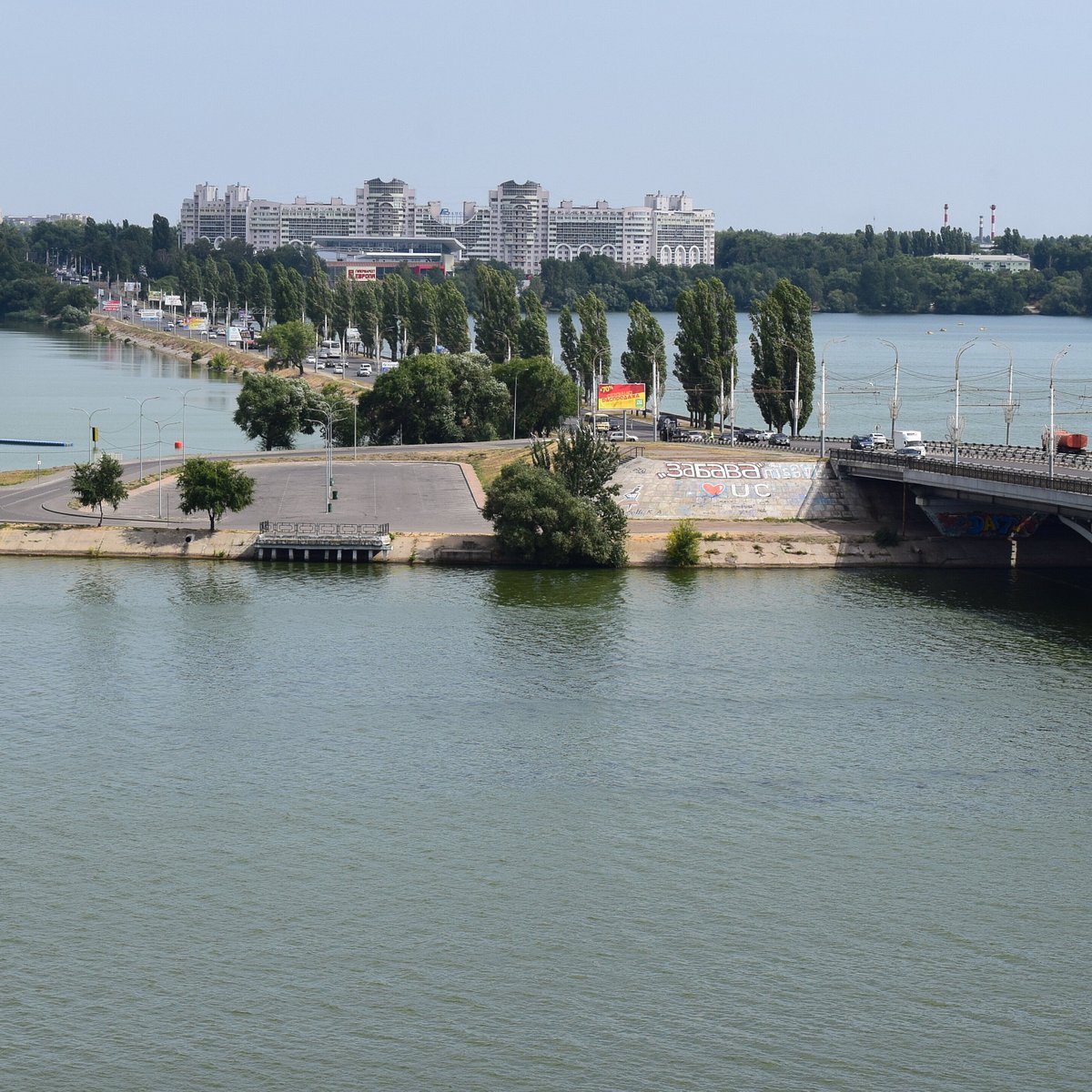 дамба в воронеже чернавского моста