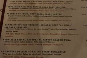 Menú