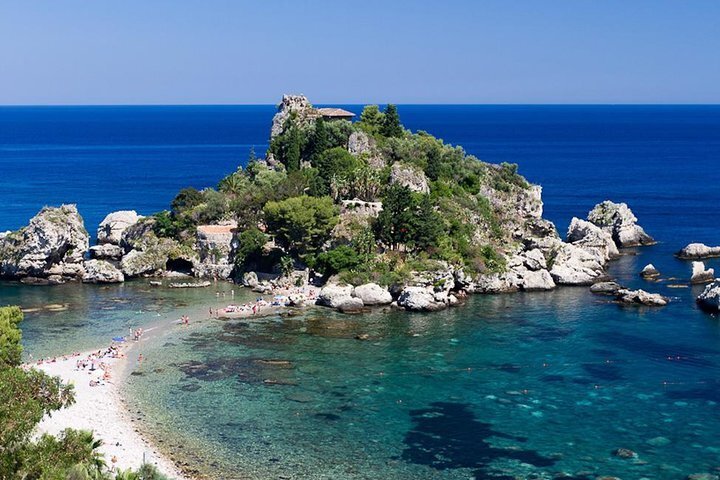 2023 2-Hours Excursion to the Blue Grotto of Taormina in Isola Bella