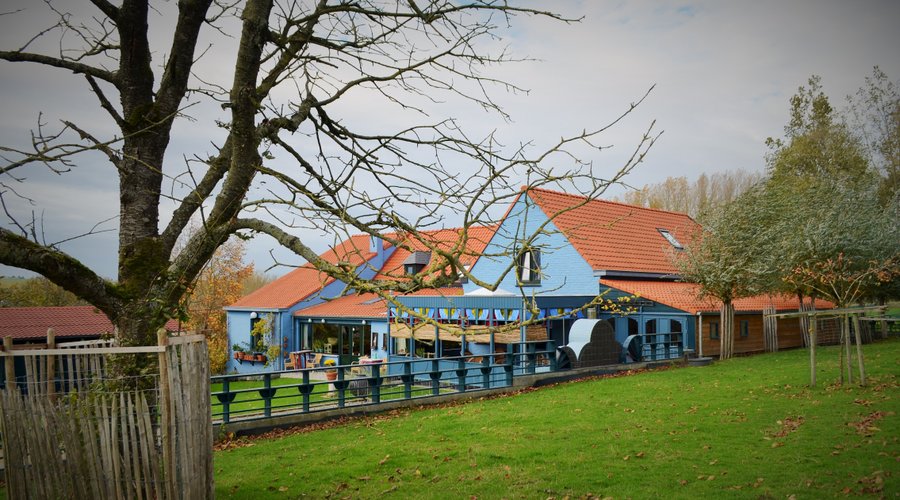 Het Blauwe Huis - tuin