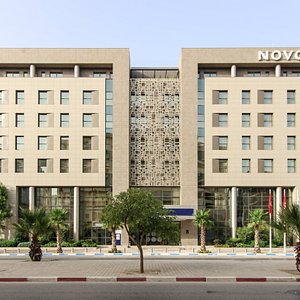 Novotel Tunis Lac in Tunis, image may contain: City, Office Building, Urban, Hotel