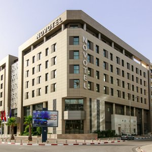 Novotel Tunis Lac in Tunis, image may contain: City, Office Building, Urban, Hotel