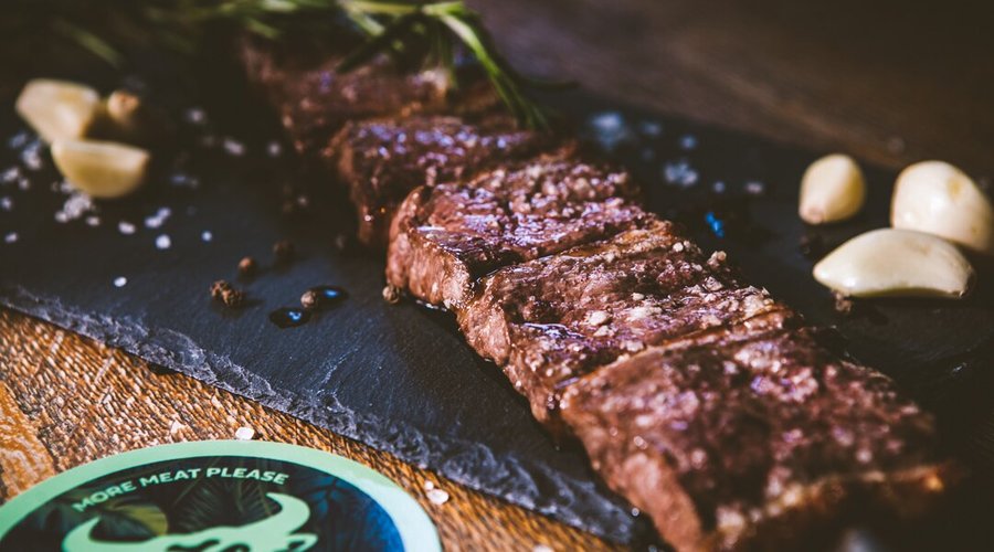 Skewed meat.