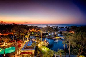 Sonesta Resort Hilton Head Island in Hilton Head, image may contain: Resort, Hotel, Pool, Waterfront