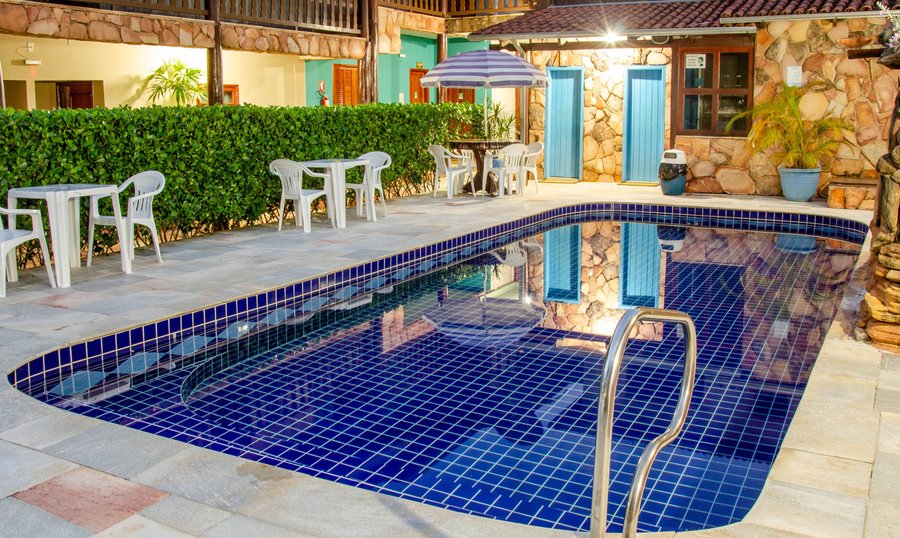 Piscina com aquecimento solar 