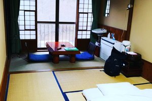 旅行者の写真
