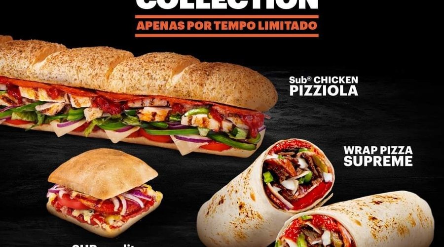 Estamos super felizes por anunciar a nossa Italian Collection 🇮🇹 . Um tributo às nossas origens italianas! Prova o nosso Wrap PIZZA SUPREME 🌯, Sub® CHICKEN PIZZIOLA 🥖 ou SUBocadito PEPPERONI 🥪 com o nosso delicioso molho marinara. Che buono!

⏰ Disponível apenas por tempo limitado. Vem prová-los!