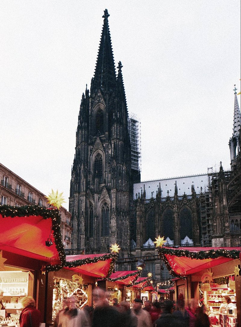 Julmarknad vid Kölnerdomen, Köln