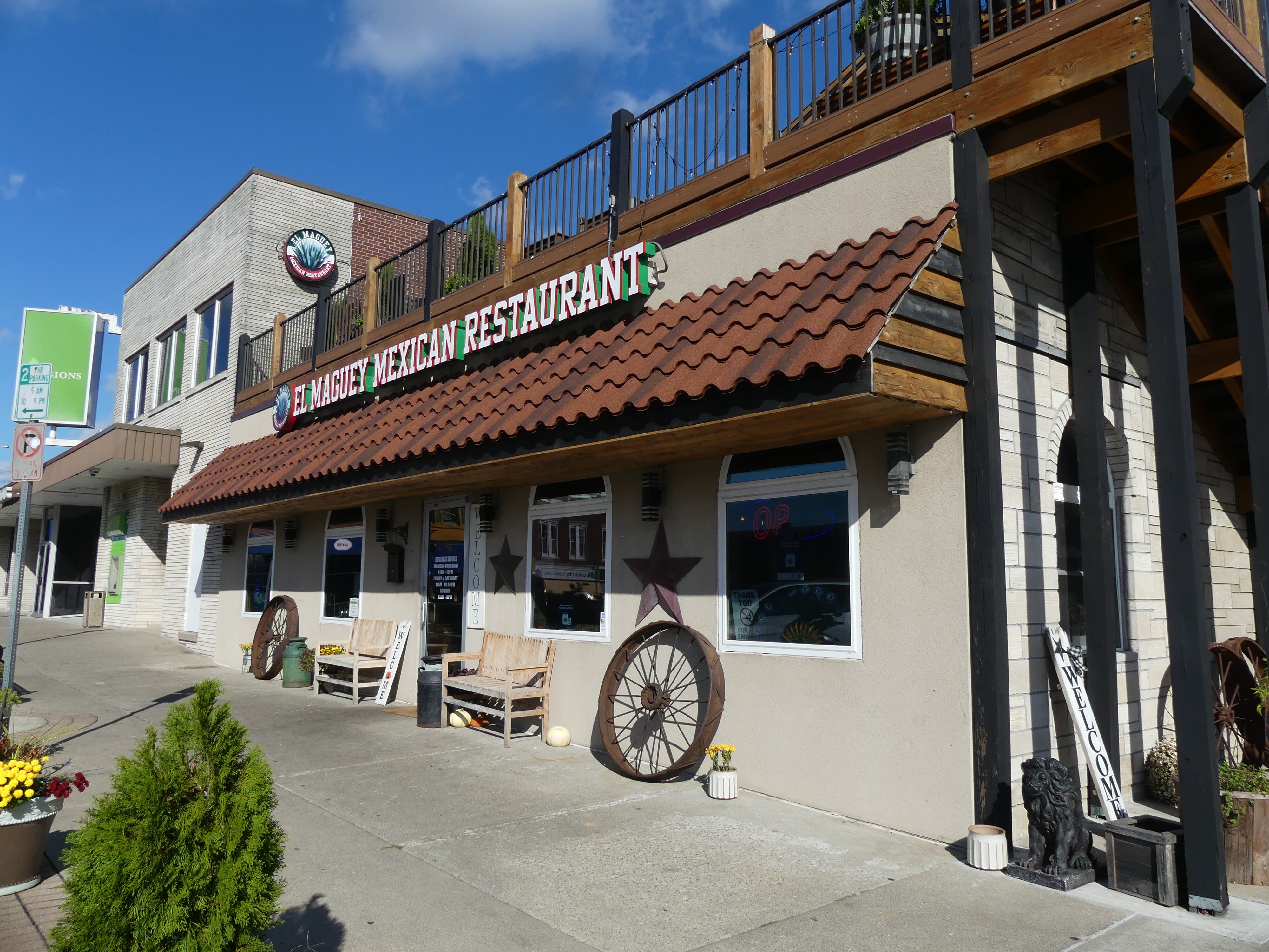 El maguey mexican restaurant discount