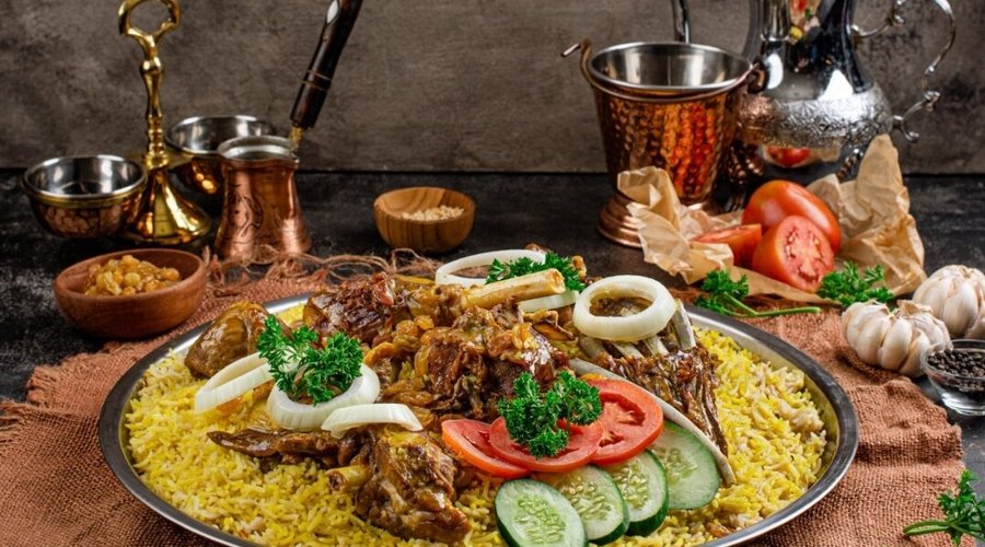 Nasi Mandi Nampan