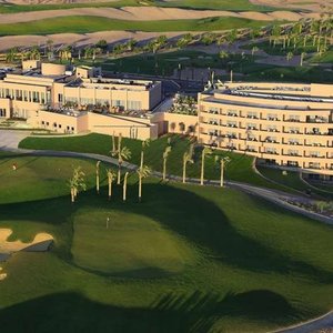Steigenberger Makadi in Makadi Bay, image may contain: Field, Outdoors, Building, Nature