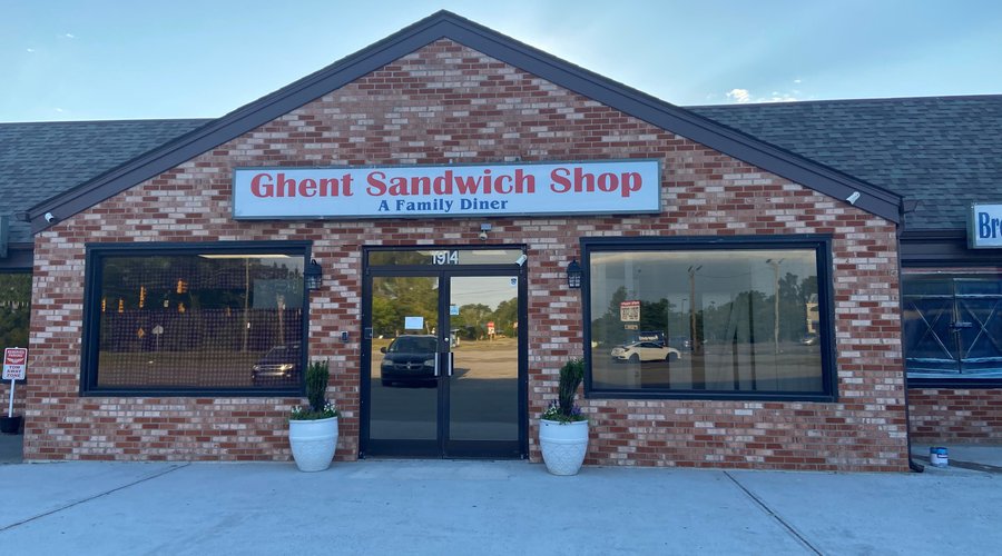 Ghent Sandwich Shop, a family diner
