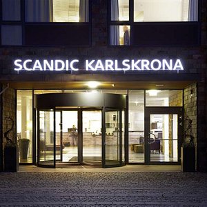 Scandic Karlskrona Exterior entrance facade