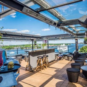 Scandic Sj fartshotellet terrace