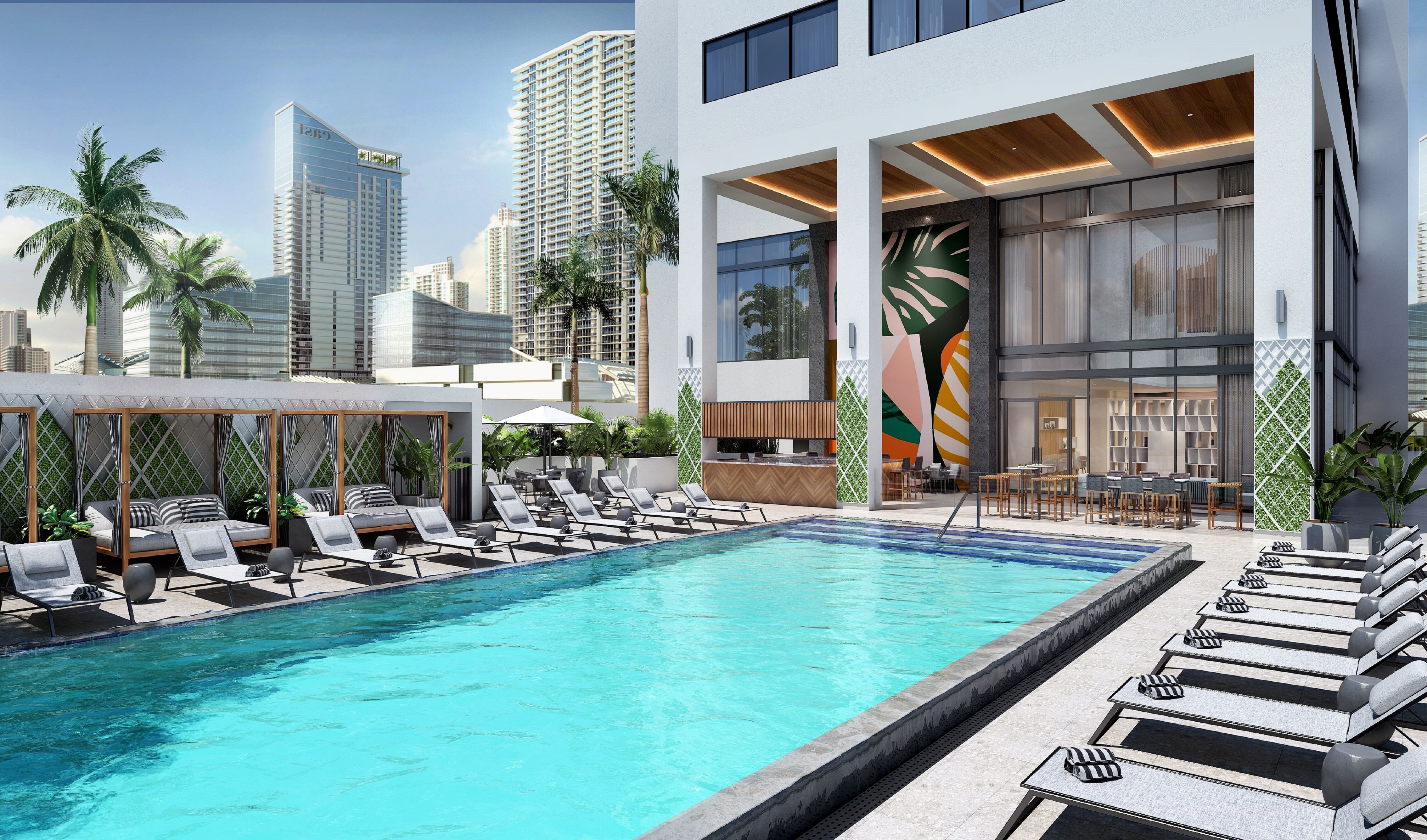 ELEMENT MIAMI BRICKELL Updated 2024 Prices Hotel Reviews FL   Our Beautiful Rooftop 