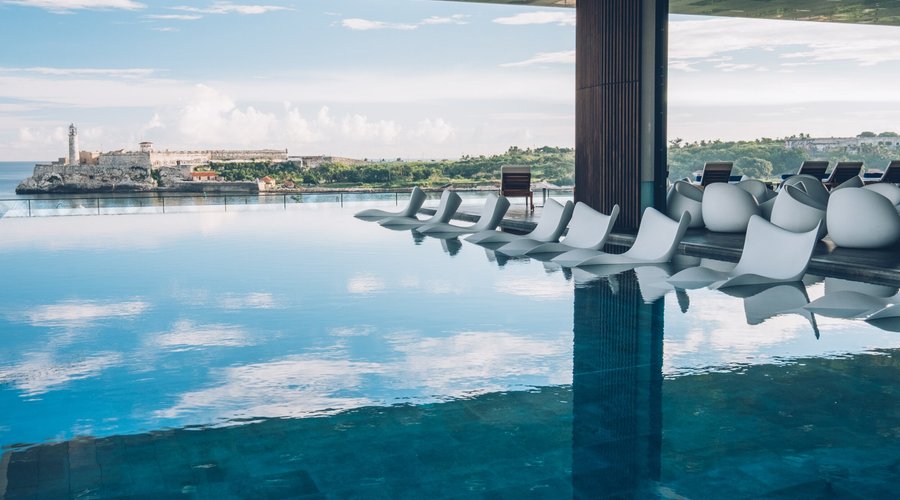 Pool with view