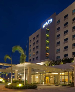 Park Inn by Radisson Davao in Mindanao, image may contain: Hotel, Office Building, Inn, Convention Center