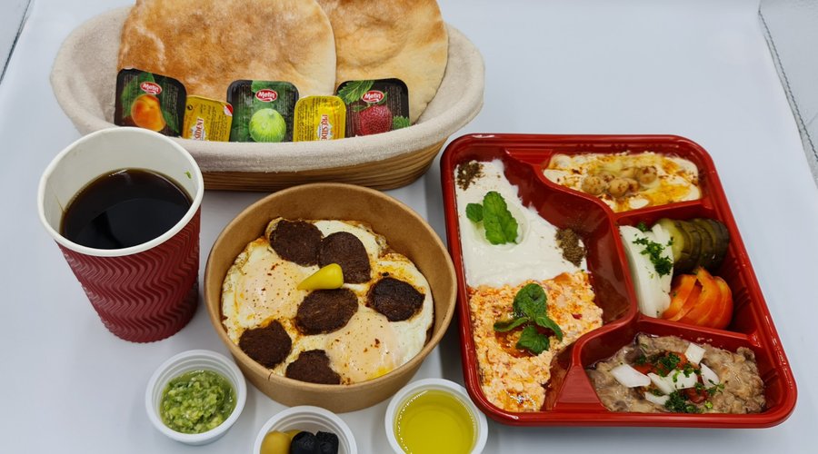 LEBANESE Breakfast.