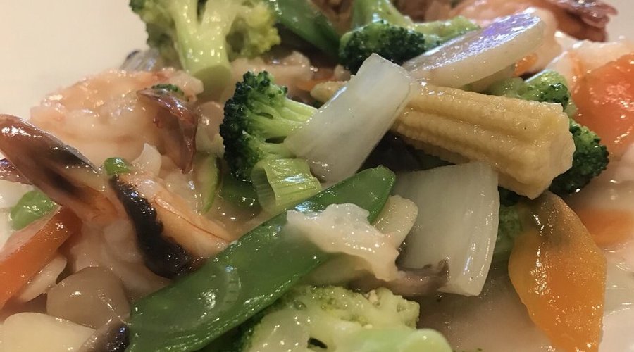 Shrimp with Vegetables 