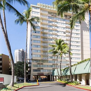 Ramada Plaza by Wyndham Waikiki in Oahu, image may contain: City, Condo, Urban, High Rise