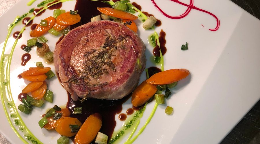 Schweinelachs Steak