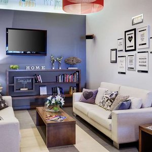 Lobby with sitting area