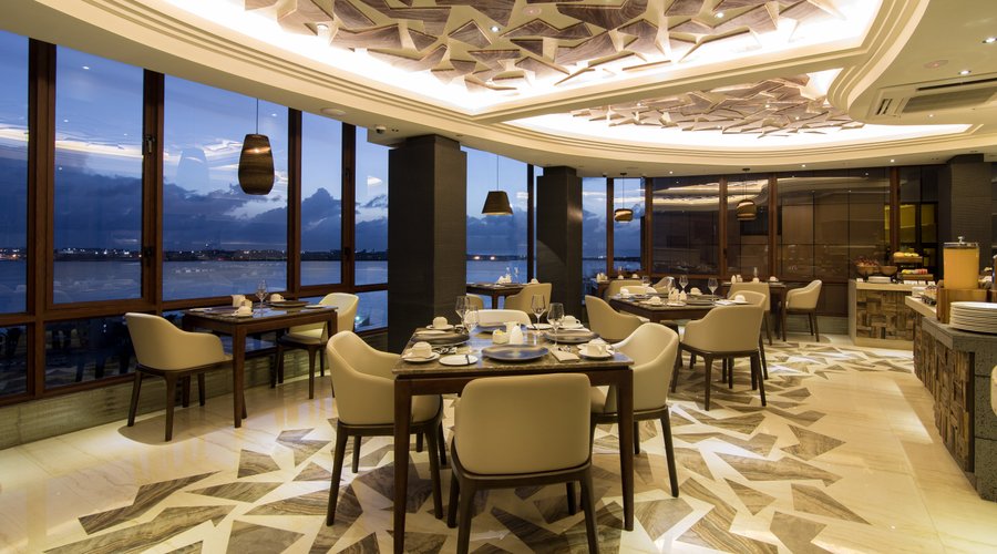 Breath taking views from the 10th Floor of The Cloud Restaurant