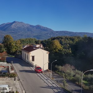 vista sinistra dal balcone