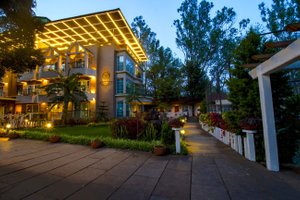 Basilica Rediscover Serenity in Panchgani, image may contain: Hotel, Resort, Villa, City