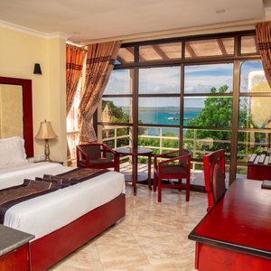 Sea view rooms with a spectacular clear view of Indian Ocean strip situated on the second floor of the hotel with an extended verandah...

Just amazing....