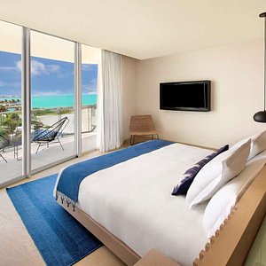 SLS Cancun Hotel in Cancun, image may contain: Pool, Hotel, Resort, Swimming Pool