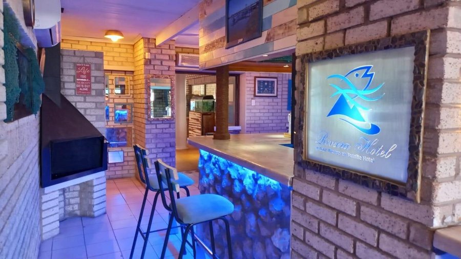 Our great bar with it's new look