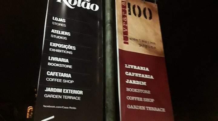 Publicidade no exterior.