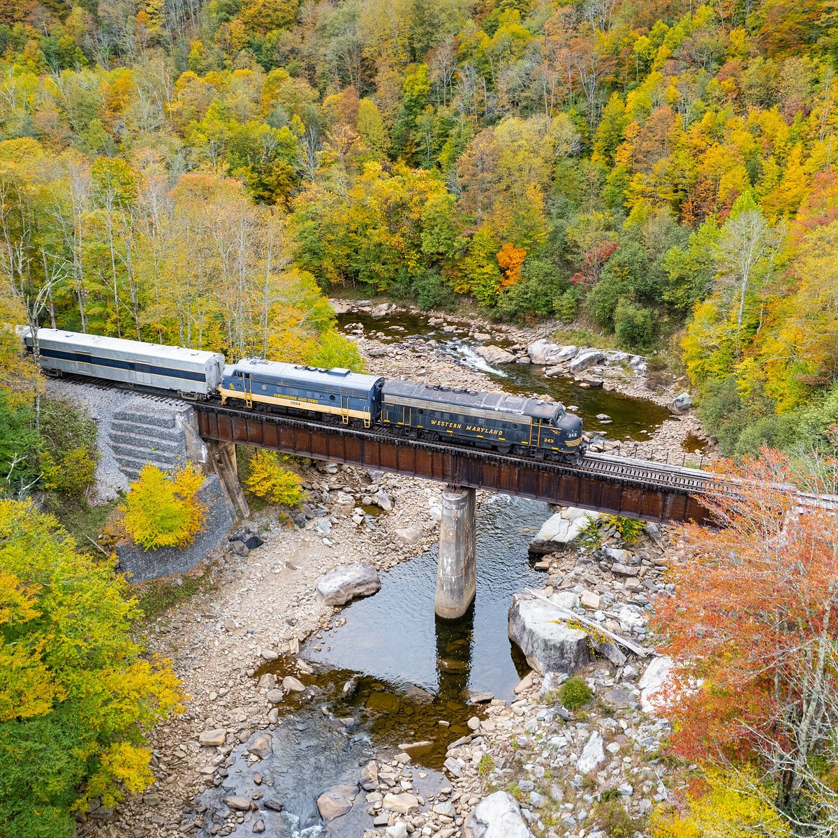 Mountain Rail West Virginia  Scenic Train Rides in West Virginia