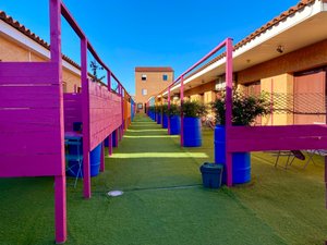 Hôtel Acajou in Argeles-sur-Mer, image may contain: Play Area, Outdoor Play Area, Outdoors