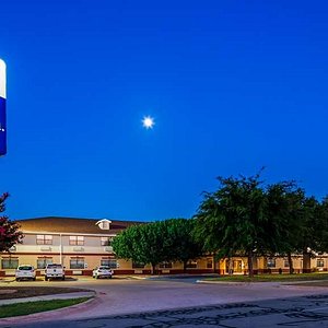 BW Inn & Suites in Copperas Cove, image may contain: Hotel, Neighborhood, Night, Lighting